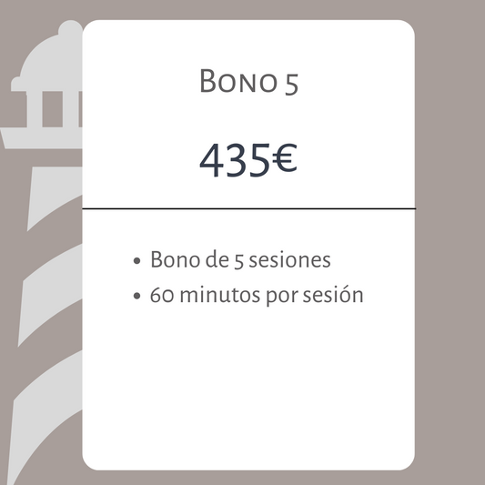 BONO 5 SESIONES