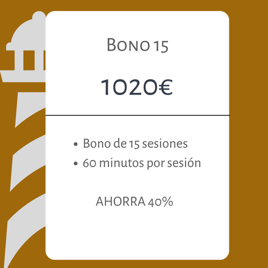 BONO 15 SESIONES